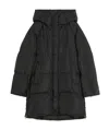 Weekend Max Mara Long-sleeved Parka Coat In Black