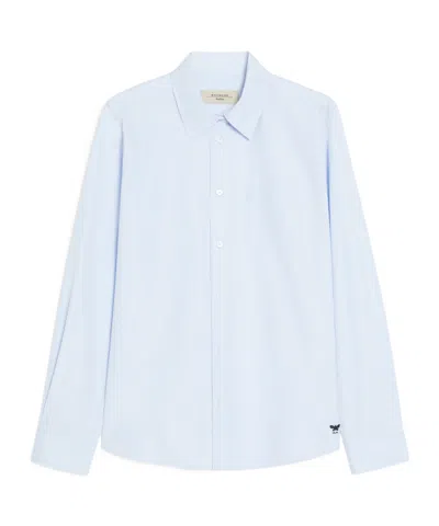 Weekend Max Mara Long-sleeved Shirt In Blue