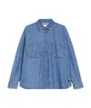 Weekend Max Mara Long-sleeved Shirt In Blue