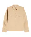 Weekend Max Mara Women's Skipper Shirt Beige | Size 46 | 2515111021600012 In Nude