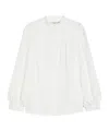 Weekend Max Mara Long-sleeved Shirt In White