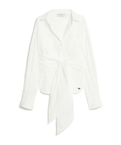 Weekend Max Mara Long-sleeved Shirt In White