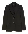 Weekend Max Mara Erik Single Breasted Blazer In Black