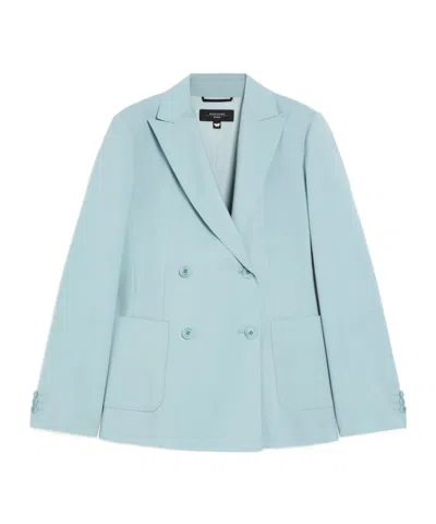 WEEKEND MAX MARA WEEKEND MAX MARA NERVOSO DOUBLE-BREASTED TAILORED BLAZER
