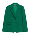 Weekend Max Mara Lamine Blazer In Green