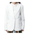 Weekend Max Mara Long-sleeved Suit Jacket In White