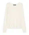 Weekend Max Mara Ghiacci Raglan-sleeve Sweater In Beige