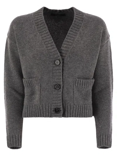 Weekend Max Mara Long-sleeved Sweater In Black