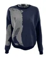 Weekend Max Mara Long-sleeved Sweater In Black