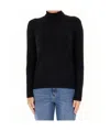 Weekend Max Mara Long-sleeved Sweater In Black