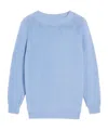 Weekend Max Mara Long-sleeved Sweater In Blue
