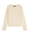 Weekend Max Mara Long-sleeved Sweater In Nude