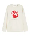 Weekend Max Mara Long-sleeved Sweater In White