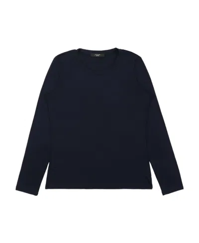 Weekend Max Mara Long Sleeved T-shirt In Black