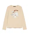 Weekend Max Mara Long-sleeved T-shirt In Nude