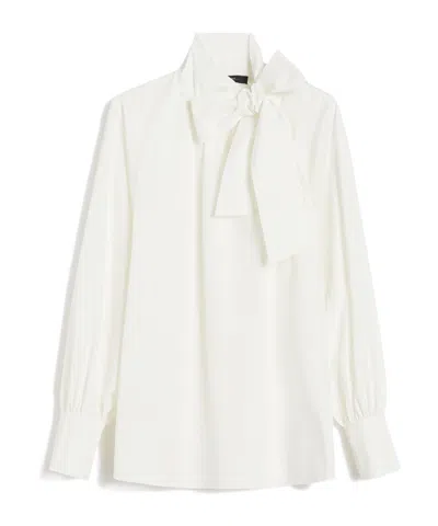 Weekend Max Mara Long-sleeved Tops In White