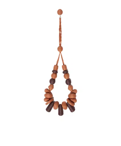 WEEKEND MAX MARA WEEKEND MAX MARA LOGO ENGRAVED NECKLACE