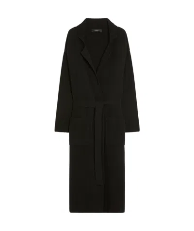 WEEKEND MAX MARA LONG WOOL CARDIGAN