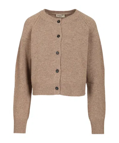 Weekend Max Mara Long-sleeved Cardigan In Neutral