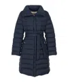 Weekend Max Mara Long-sleeved Down Jacket In Black
