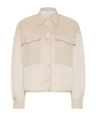 Weekend Max Mara Long-sleeved Reversible Jacket In Neutral