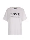 Weekend Max Mara Love T-shirt In White