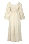 Weekend Max Mara Luglio Linen Dress In Beige