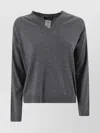 Weekend Max Mara Luxe Cashmere V-neck Sweater In Multi