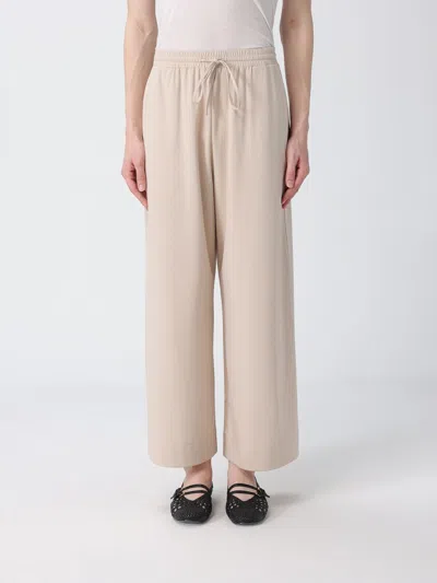 Weekend Max Mara Lyocell Blend Palazzo Trousers In Neutral