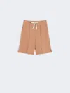Weekend Max Mara Maesta Jersey Trouser Caramel In Neutral