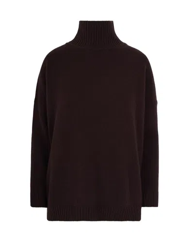 Weekend Max Mara Maglia Borgia Cioccolato In Blue