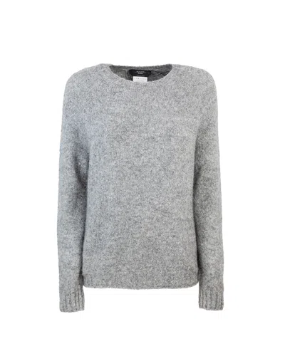 Weekend Max Mara Maglia Ghiacci Grigia In Gray