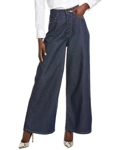 Weekend Max Mara Malia Denim Trouser In Blue
