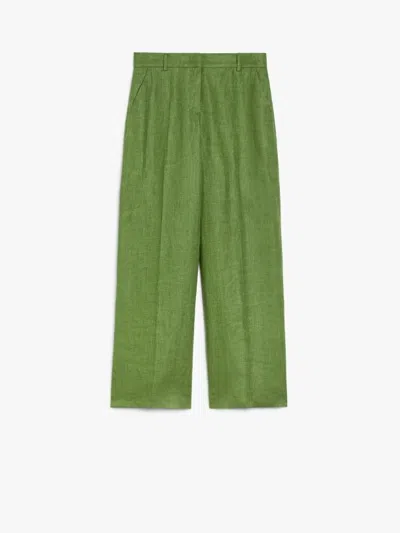 Weekend Max Mara Malizia Long Trouser Green