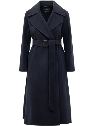 Weekend Max Mara 'manu' Double-breasted In Blue