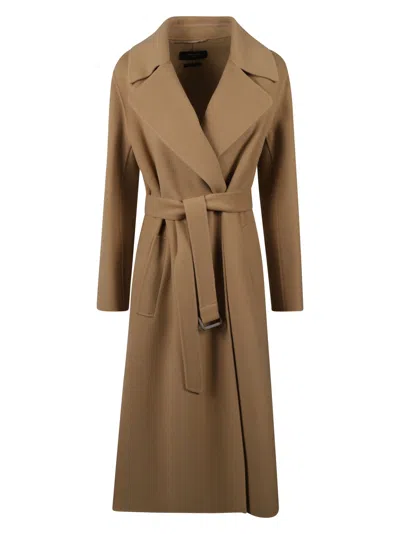 Weekend Max Mara Manu Cardi-coat In Brown