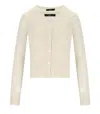 Weekend Max Mara Marabu Ecru Twin-set In Neutral