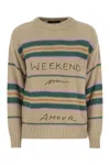 Weekend Max Mara Striped Knit Jumper