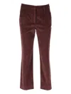 Weekend Max Mara Marruca Corduroy Trousers In Brown