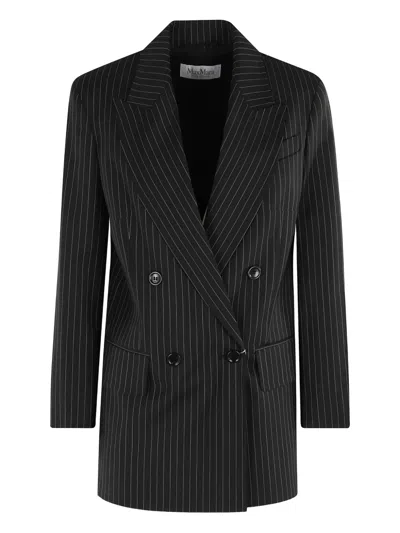 Weekend Max Mara Mattia Coat In Black