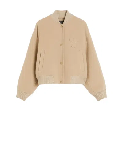 WEEKEND MAX MARA WEEKEND MAX MARA MAX MARA WEEKEND BOMBER IN WOOL BLEND