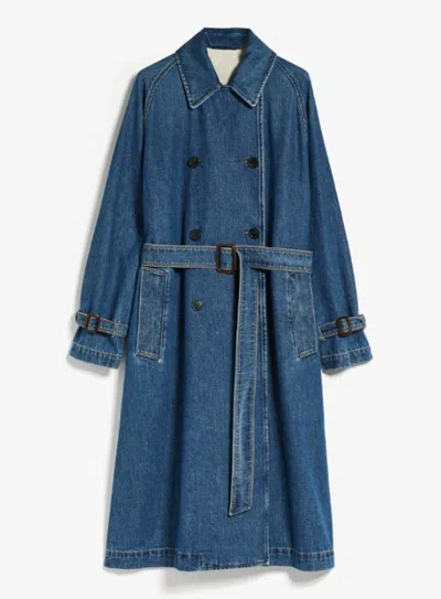 Weekend Max Mara Max Mara Weekend Coats In Blue