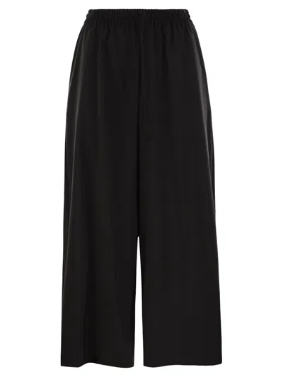 Weekend Max Mara Max Mara Weekend Elmo Loose Fitting Pants In Black