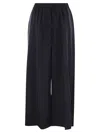 Weekend Max Mara Elmo Soft Wool Strestch Pants In Navy