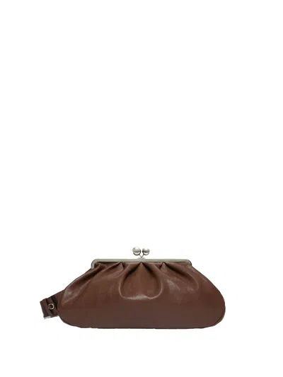 WEEKEND MAX MARA WEEKEND MAX MARA MAX MARA WEEKEND PASTICCINO BAG LARGE, BROWN, UNLINED INTERIOR, WITH ANTI-DUST FINI