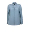Weekend Max Mara Max Mara Weekend Shirts In Blue