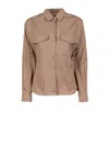 Weekend Max Mara Max Mara Weekend Shirts Beige In Brown