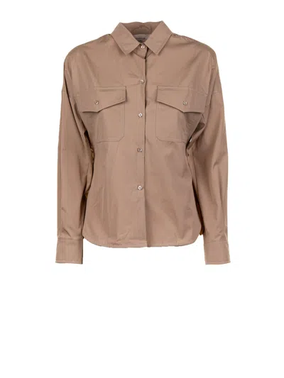 Weekend Max Mara Max Mara Weekend Shirts Beige In Brown