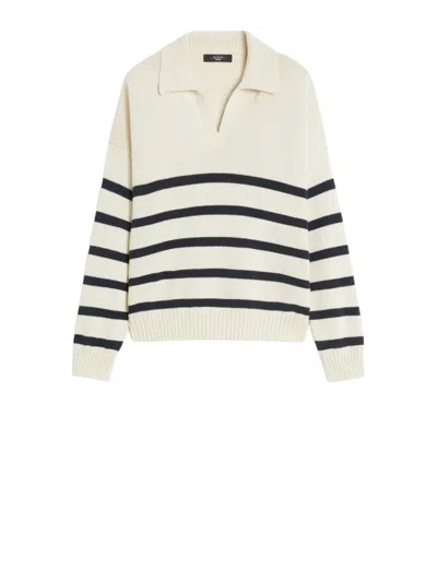 Weekend Max Mara Max Mara Weekend Sweaters In White