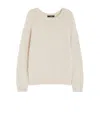 Weekend Max Mara Weekend Maxmara Ghiacci Jumper Ivory In White